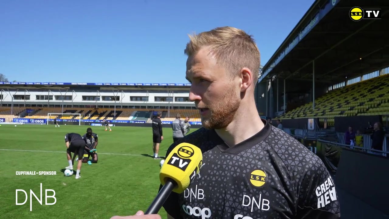 Garnås før cupfinalen